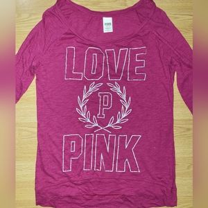 Victoria  secret  pink shirt